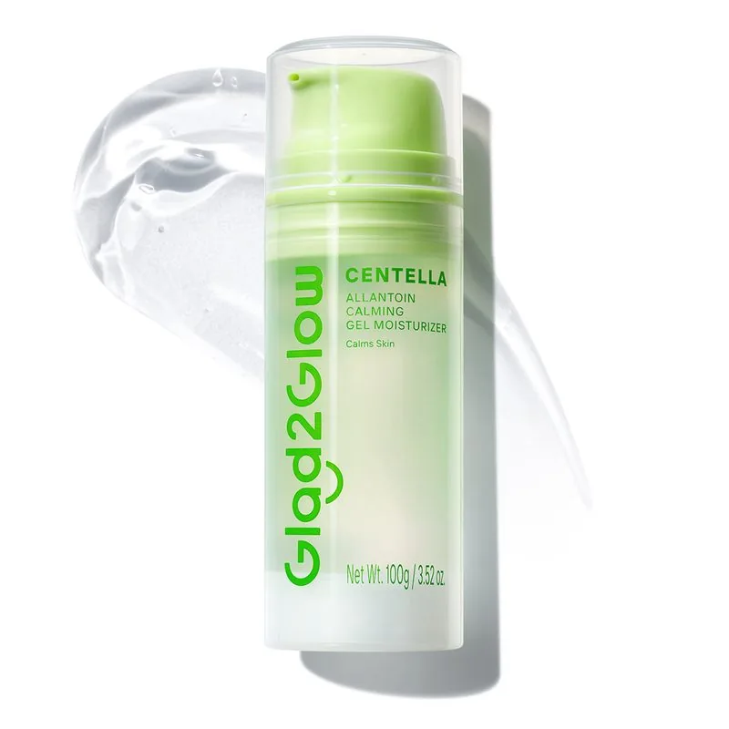 Glad2Glow Centella Allantoin Soothing Gel Moisturizer — foto resmi brand